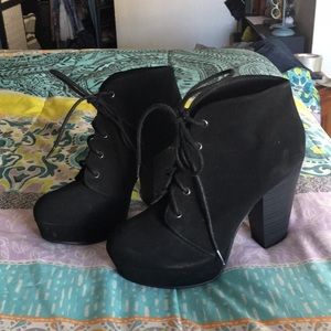 Soda booties/heels